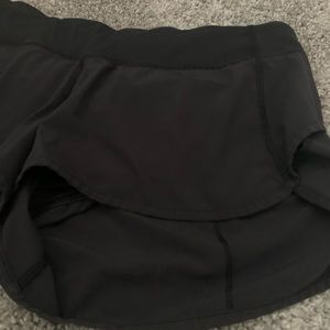 Lululemon Black Speed Shorts